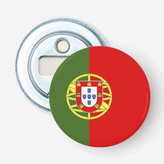 Flagge Portugals Flaschenöffner (Vorderseite)