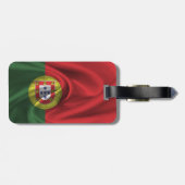 Flagge Portugals Gepäckanhänger (Rückseite horizontal)