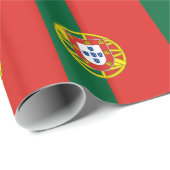 Flagge Portugals Geschenkpapier (Rolleneckpunkt)