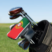 Flagge Portugals Golf Headcover (In Situ)
