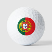 Flagge Portugals Golfball (Vorderseite)