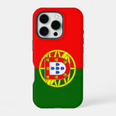 Flagge Portugals iPhone Hülle (Rückseite)