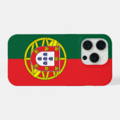 Flagge Portugals iPhone Hülle (Rückseite (Horizontal))