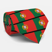 Flagge Portugals Krawatte (Gerollt)