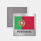 Flagge Portugals Magnet (Vorderseite/Rückseite)