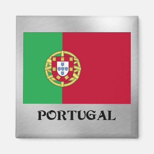 Flagge Portugals Magnet (Vorne)