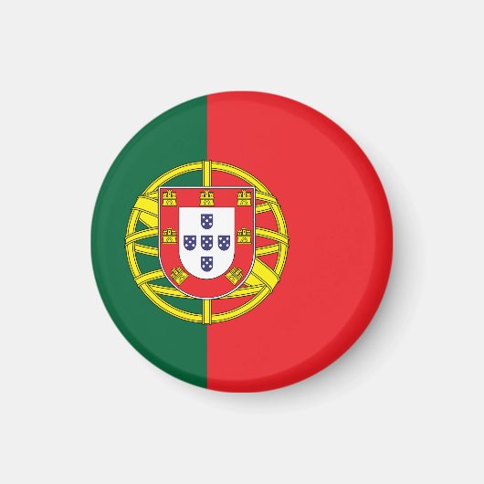 Flagge Portugals Magnet (Vorne)