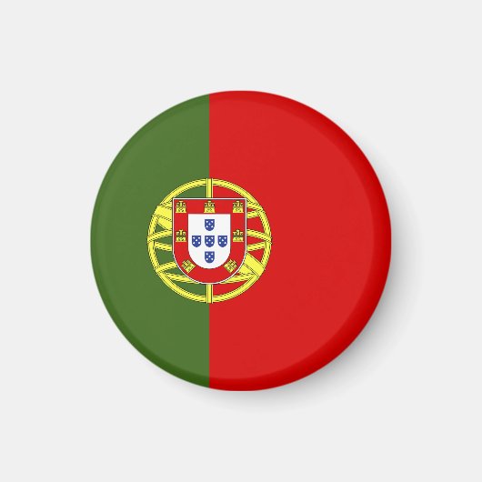 Flagge Portugals Magnet (Vorne)