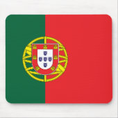 Flagge Portugals Mousepad (Vorne)