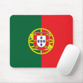 Flagge Portugals Mousepad (Mit Mouse)