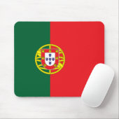 Flagge Portugals Mousepad (Mit Mouse)