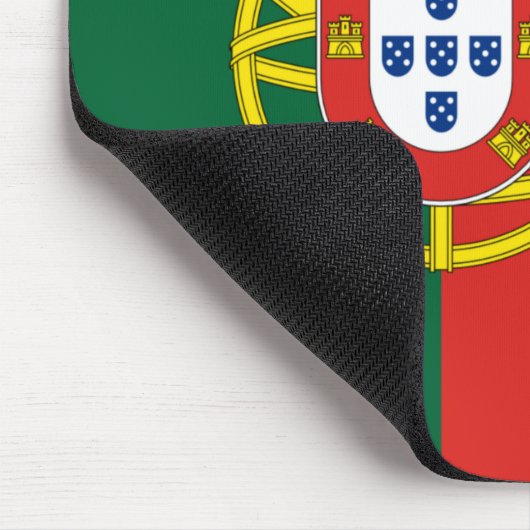 Flagge Portugals Mousepad (Ecke)