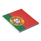 Flagge Portugals Notizblock (angewinkelt)