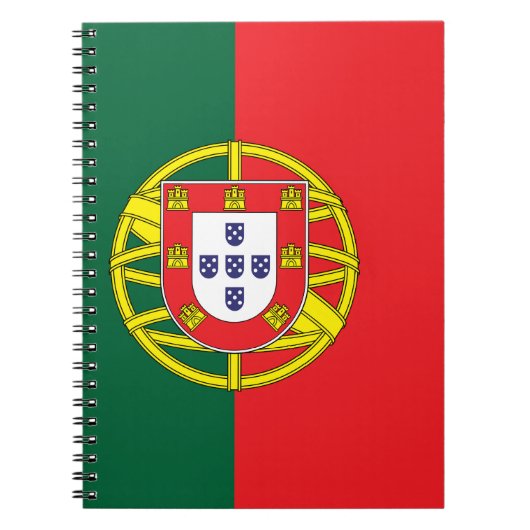 Flagge Portugals Notizblock (Vorderseite)