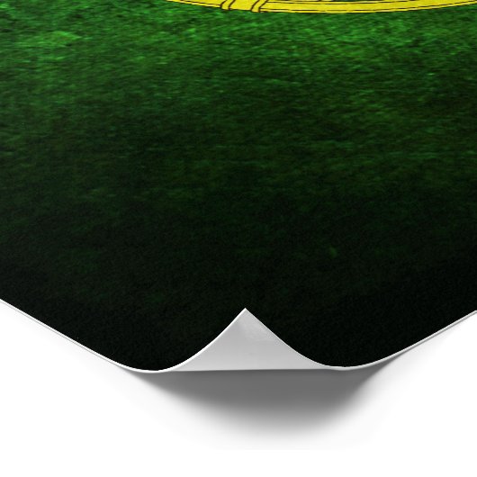 Flagge Portugals Poster (Ecke)