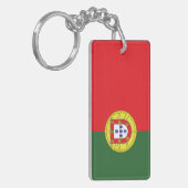 Flagge Portugals Schlüsselanhänger (Vorderseite links)