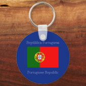 Flagge Portugals Schlüsselanhänger (Vorderseite)