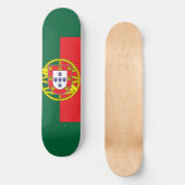 Flagge Portugals Skateboard (Vorderseite)