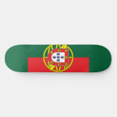 Flagge Portugals Skateboard (Horizontal)