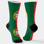 Flagge Portugals Socken (Gewinkelt)