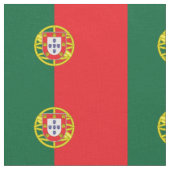 Flagge Portugals Stoff (Nahaufnahme)