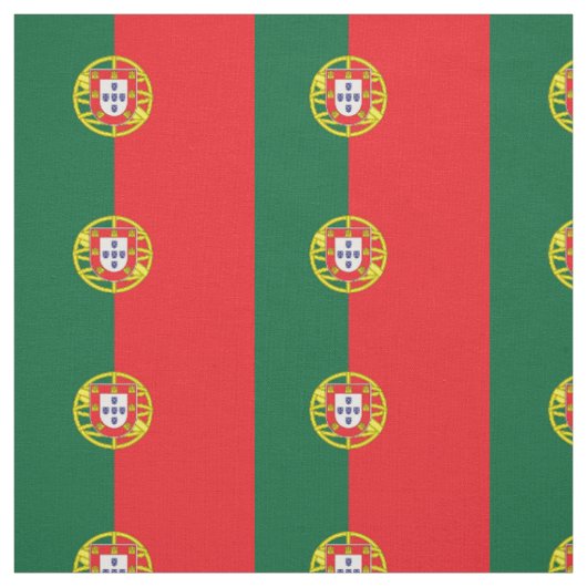 Flagge Portugals Stoff (Muster)