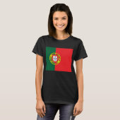 Flagge Portugals T-Shirt (Vorne ganz)