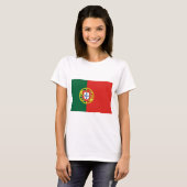 Flagge Portugals T-Shirt (Vorne ganz)