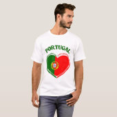 Flagge Portugals T-Shirt (Vorne ganz)