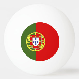 Flagge Portugals Tischtennisball