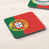 Flagge Portugals Untersetzer (Linke Seite)