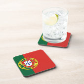 Flagge Portugals Untersetzer (Rechte Seite)