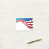 Flagge-Post-Itanmerkungen Post-it Klebezettel (Auf Schreibtisch)