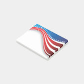 Flagge-Post-Itanmerkungen Post-it Klebezettel (angewinkelt)