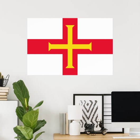 Flagge Poster (Heimbüro)
