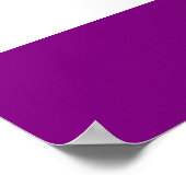 Flagge Poster für Asexualität (Ecke)