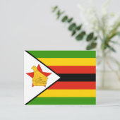 Flagge Postkarte (Stehend Vorderseite)