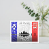 "FLAGGE" POSTKARTE (Stehend Vorderseite)