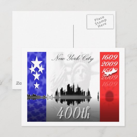 "FLAGGE" POSTKARTE (Vorne/Hinten)