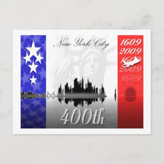 "FLAGGE" POSTKARTE (Vorderseite)