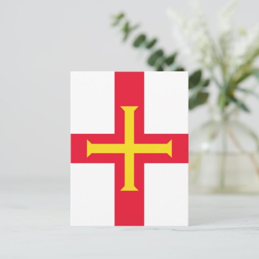 Flagge Postkarte (Stehend Vorderseite)