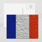 Flagge Postkarte (Vorne/Hinten)