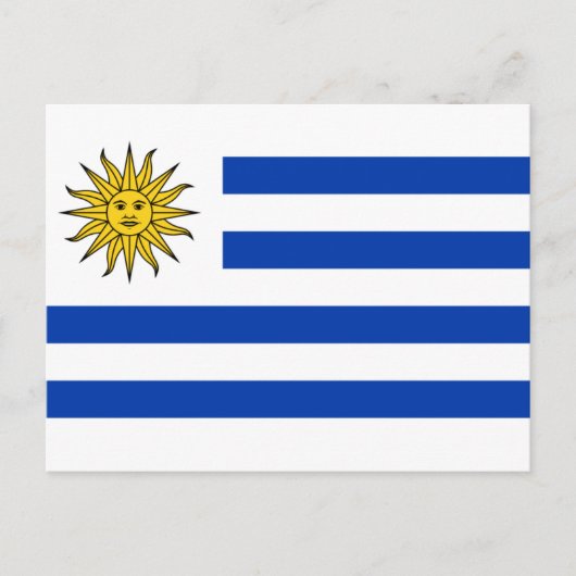 Flagge Postkarte (Vorderseite)