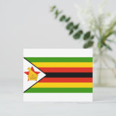 Flagge Postkarte (Stehend Vorderseite)