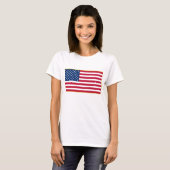 Flagge-Produkte T-Shirt (Vorne ganz)