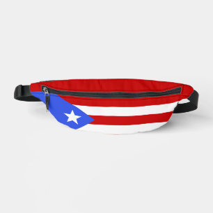 Flagge Puerto Rico Bauchtasche