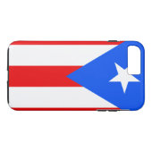 Flagge Puerto Rico Case-Mate iPhone Hülle (Rückseite (Horizontal))