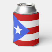 Flagge Puerto Rico Dosenkühler (Kanne Rückseite)
