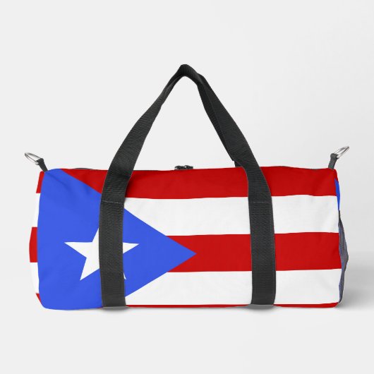 Flagge Puerto Rico Duffle Bag (Vorderseite)