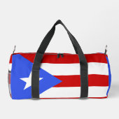 Flagge Puerto Rico Duffle Bag (Rückseite)